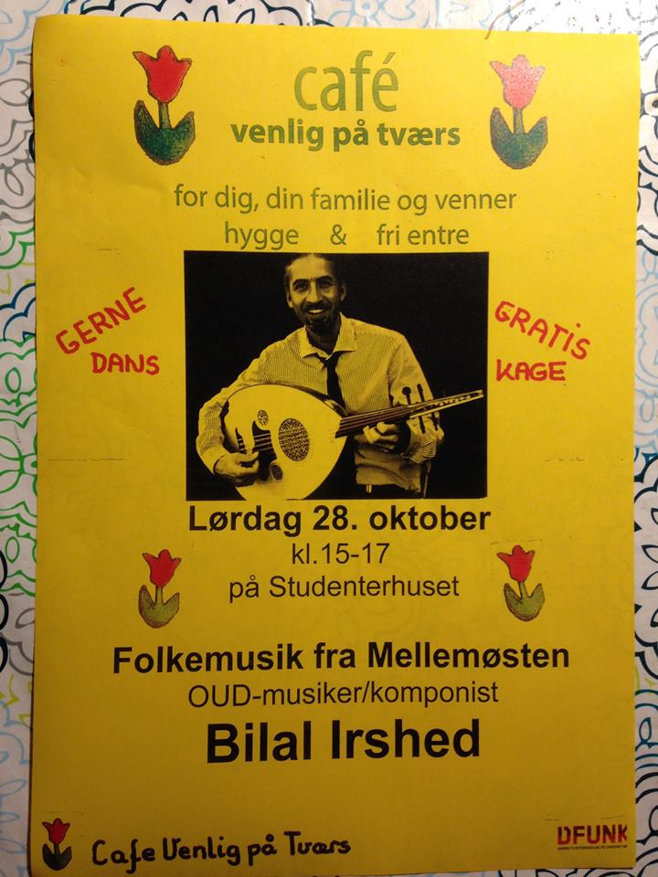 Folkemusik fra Mellemøsten – koncert med Bilal Irshed på Studenterhuset